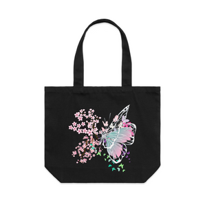 Shoulder Tote Butterfly