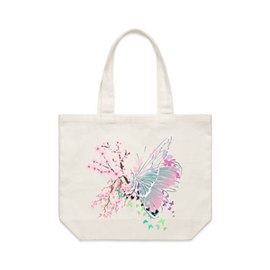 Shoulder Tote Butterfly